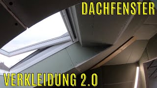 Upgrade Dachflächenfenster Verkleidung 20 Herstellung mit der Oberfräse Drywall hack Velux DIY [upl. by Boyd]