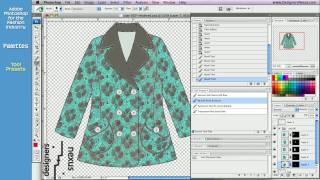 Photoshop Tutorial for Fashion Design 2324 Tool Presets Brushes Palette Levels [upl. by Gilboa]