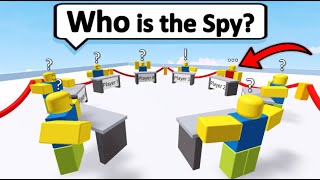 PLAYING WHOS THE SPY IN ROBLOX [upl. by Zizaludba]