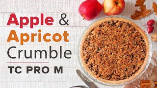 Apple amp Apricot Crumble using Thermocook TC PRO M the Pro Kitchen Assistant 2021 [upl. by Marguerite]