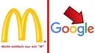 5 VERSTECKTE NACHRICHTEN in BEKANNTEN Logos [upl. by Aizat]