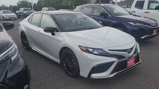 2022 Toyota Camry XSE AWD in Wind Chill Pearl White [upl. by Maurreen159]