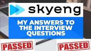 Answers to Skyeng Interview Questions  TIPS on how to pass Skyeng Interview  ESL nonnatives [upl. by Aohk606]