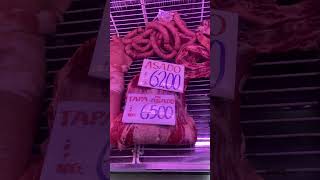 ASI ESTÁN LOS PRECIOS DE LA CARNE argentina carne [upl. by Rebeka]