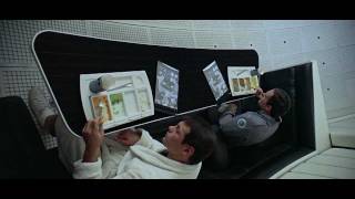 Apple iPad in the 1968 classic 2001 A SPACE ODYSSEY 720p [upl. by Fabozzi]