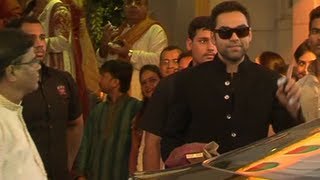 Abhay Deol at Esha Deols wedding [upl. by Trow158]