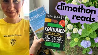 climathon reading vlog  repotting herbs and existential crisis [upl. by Aileve]