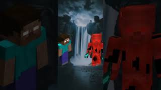 Minecraft Herobrine 💀 vs all entities 😈 minecraft competaion [upl. by Daune]