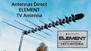 Antennas Direct ELEMENT High VHF UHF OTA TV Antenna for Channels 736 [upl. by Anthia]