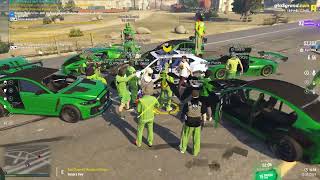 Highway Robbery and Taking Them as Hostage  Hostage Situation by Famalies  Gta V Grand Rp [upl. by Ettinger]