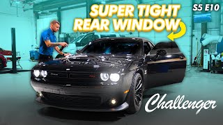 How to Professionally Tint a Dodge Challenger  A Day In The Life  S5  E10 [upl. by Casandra]