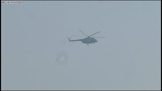 MI17 Helicopter of BAF Passing Out 51224 [upl. by Ymas]