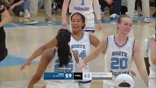 Deja Kelly Leads UNC Beat Duke [upl. by Zia466]