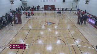 ASSINIBOINE COLLEGE COUGARS VOLLEYBALL LIVESTREAM NOVEMBER 2 2024 [upl. by Nonnahc]