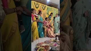 seemantham ceremony enjoyment memorable 🥰💃subscribe likeshare🙏 [upl. by Yentuoc]