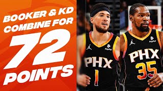 Devin Booker 40 PTS amp Kevin Durant 32 GET BUCKETS vs Cavaliers ☀  April 3 2024 [upl. by Mcwherter]