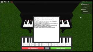 Roblox Virtual Piano Fur Elise  Sheets [upl. by Ramed]