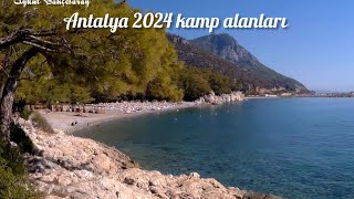 ANTALYA FETHİYE ARASI ÜCRETSİZ KAMP KARAVAN KONAKLAMA antalya fethiye finike demre [upl. by Hadsall]