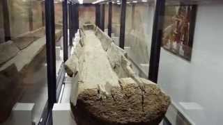 La State Exhibit Museum  Caddo Dugout Canoe [upl. by Eltsryk]