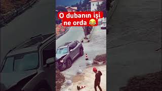 Dubanın işi ne orda eğlence funny komik komedi mizah araba traffic kaza fyp trending tbt [upl. by Sivrep]