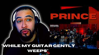 Incredible 🎵 While My Guitar Gently Weepsquot with Prince Tom Petty Lynne Steve Winwood  REACTION [upl. by Garek]