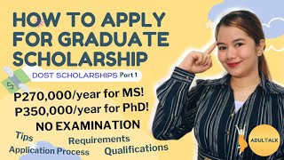 Scholarship for Teachers and Education Students  DOST Graduate Scholarship [upl. by Acinomaj]