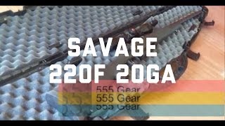 Review Savage 220 20 Gauge Slug Shotgun quotState of the Art Deer Hunterquot [upl. by Fleur]