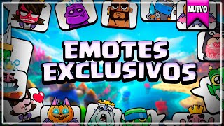 Los Emotes Mas EXCLUSIVOS 2024 ¿Como Ganarlos GRATIS 🧐🤔 2024 [upl. by Eggett]