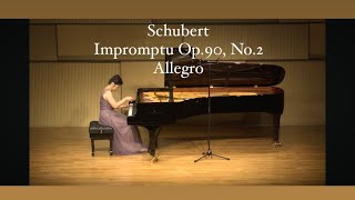 F Schubert Impromptu Op90 No2 Seung Min Ha [upl. by Suraved468]