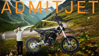 AdmitJet Armor E Dirt Bike Unleashing the Electric Revolution on Dirt Tracks and Streets [upl. by Ika]