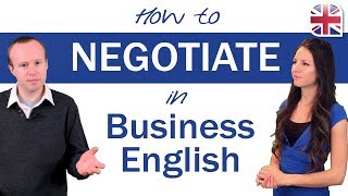 How to Negotiate in English  Business English Lesson [upl. by Lowis88]