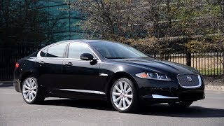 2014 Jaguar XF V6 Supercharged AWD  WR TV Walkaround [upl. by Nanaek985]