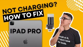 The Best Method To Opening an iPad Pro amp Replacing The USB C Port [upl. by Limhaj]