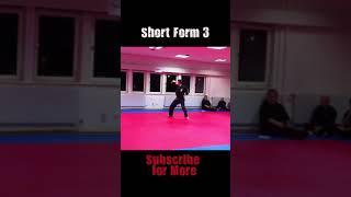 Ed Parker Kenpo Short Form 3 [upl. by Eimat]