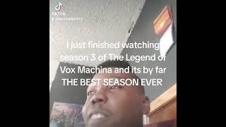 The Legend of Vox Machina season 3 is by far THE BEST SEASON EVER [upl. by Nayhr]