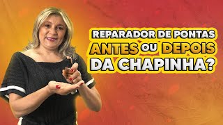 Reparador de pontas antes ou depois da chapinha  Its Beauty [upl. by Guerin]