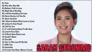 Sarah Geronimo nontop Greatest Hits  The Best of Sarah Geronimo Full Album Playlist 2021 [upl. by Yznyl]