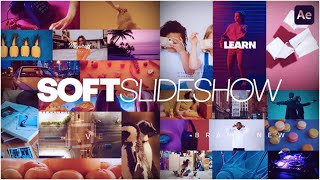 Soft Slideshow  After Effects Template  ★ AE Templates [upl. by Akeem]