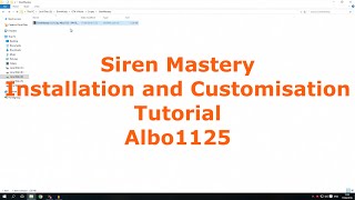 Siren Mastery  Installation and Customisation Tutorial  Albo1125 [upl. by Ayyn914]