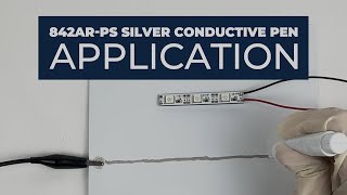 842ARPS Silver Conductive Pen  Application [upl. by Ennove]