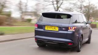 Range Rover Sport SVR  5L V8 start up amp exhaust sound [upl. by Inaej]