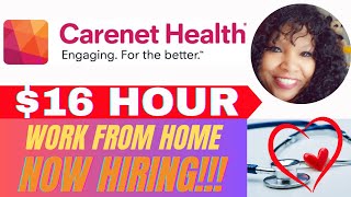 Earn 640 A WEEK  CARENET HEALTH WFH Jobs  ❤️ workfromhome [upl. by Yentruoc]