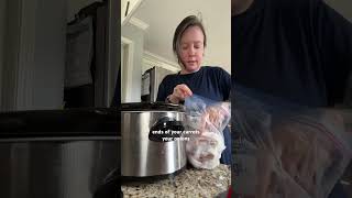 Make broth so you don’t have to buy it sahm toddler mom lazy easy kitchen stuff cookingwithkids [upl. by Box]