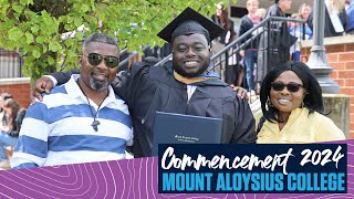 Mount Aloysius College  Commencement 2024 [upl. by Layap131]