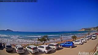 20241012 Arillas Corfu Live Webcam [upl. by Haisi]