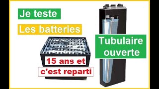 Je teste les batteries TUBULAIREs [upl. by Leuneb]