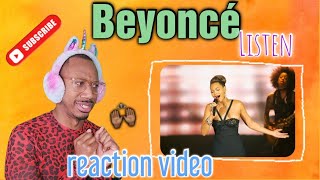 Sung her throat out Beyoncé quotListenquot live on Oprah REACTION video [upl. by Ellives]