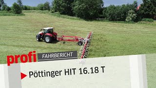 HITParade Pöttinger Wender HIT 1618 T  profi Fahrbericht [upl. by Lehctim]