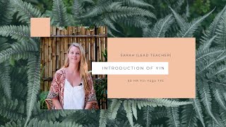 INTRODUCTION YIN YOGA RETREAT TTC AT ORION HEALING CENTRE KOH PHANGAN [upl. by Sunil]