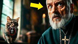 Cat Steals Sacred Objects from Church Priest Turns Pale at the Reason [upl. by Monroe]